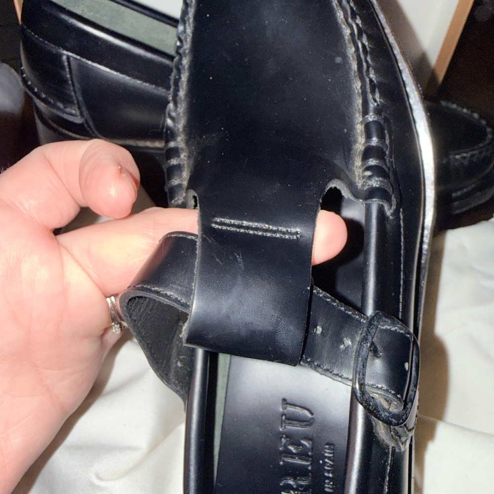 Hereu black Maryjane style women’s shoes. Beautifully handcrafted . Size 9 1/2 - Picture 11 of 17